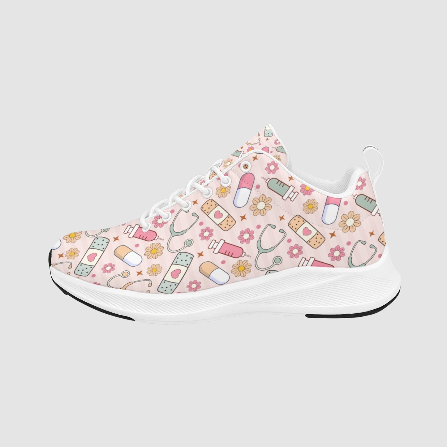 Women's Medical Icon Suede Breathable Nursing Running Shoes
