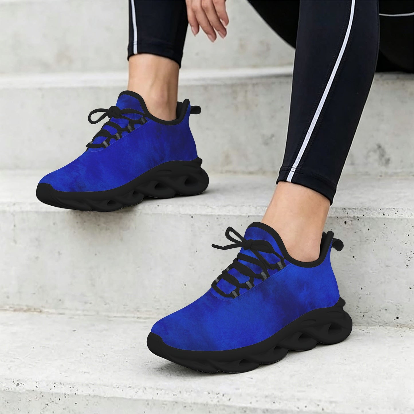 The Azure Velocity Knit