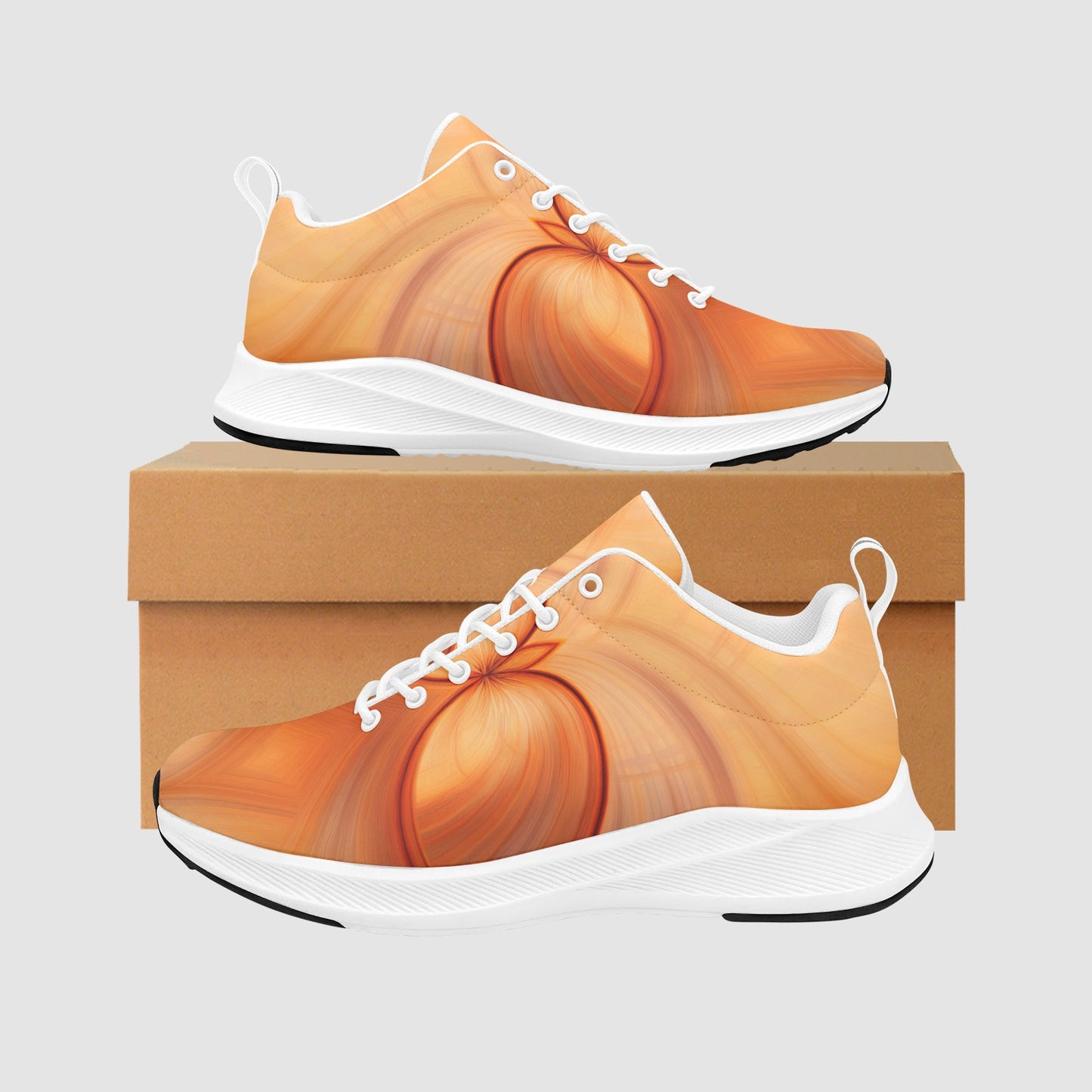 Women's Butterscotch Cats Eyes Suede Breathable Running Sneakers