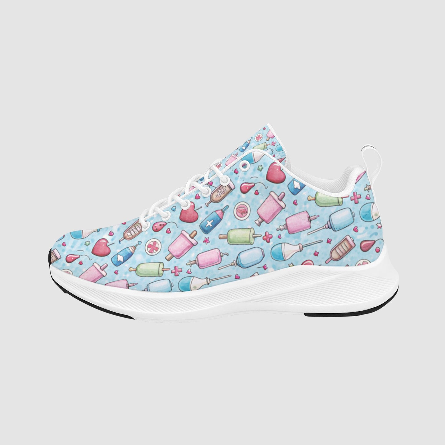 Women's Vintage medical Icons Running Shoes